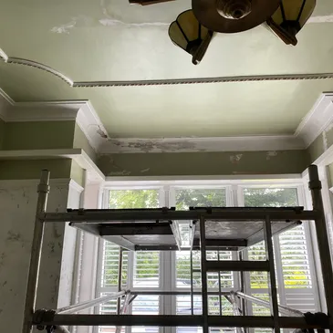 Coffered ceiling